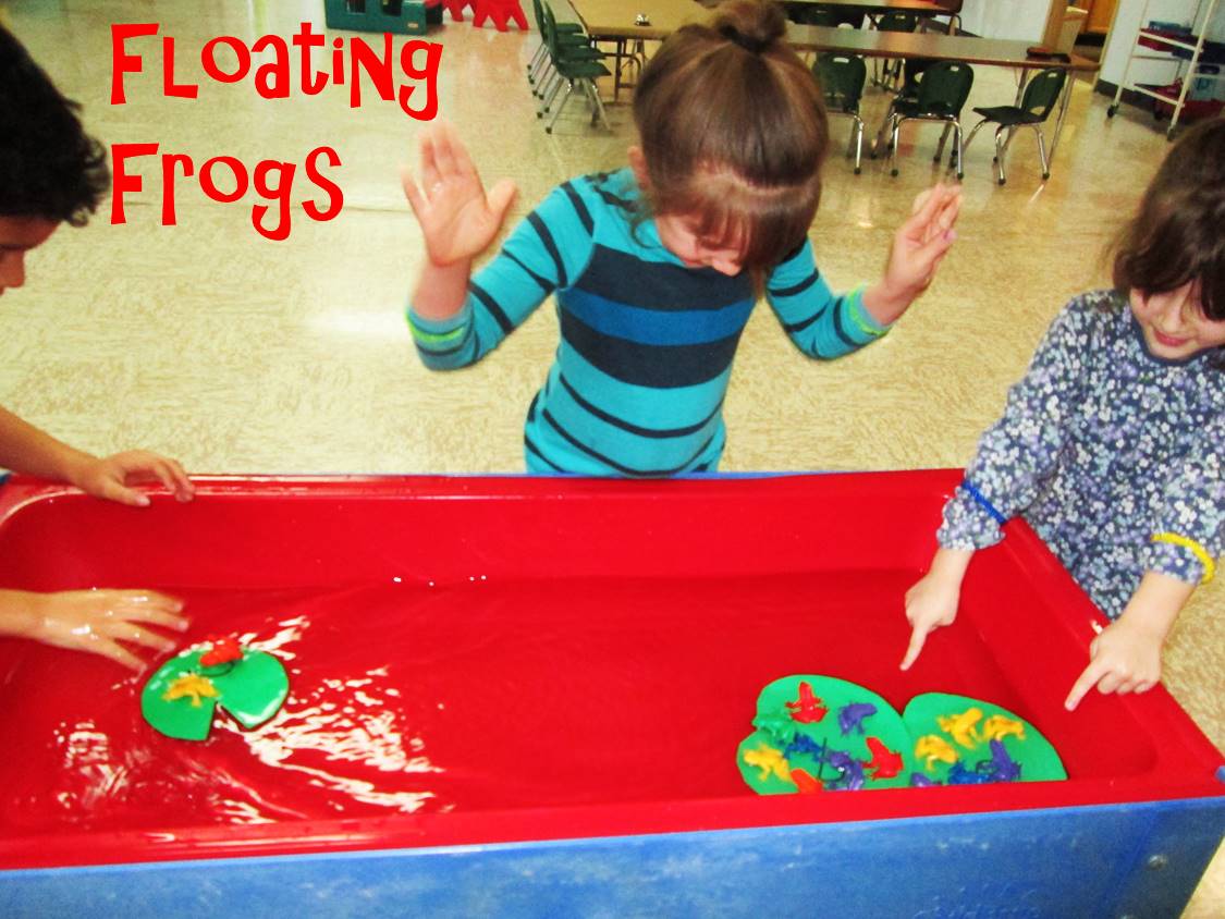 Floating frogs